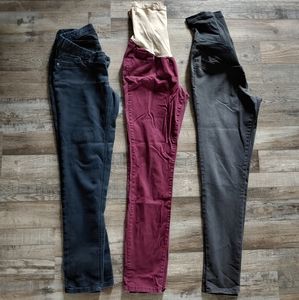 Maternity skinnies (3 pc bundle)